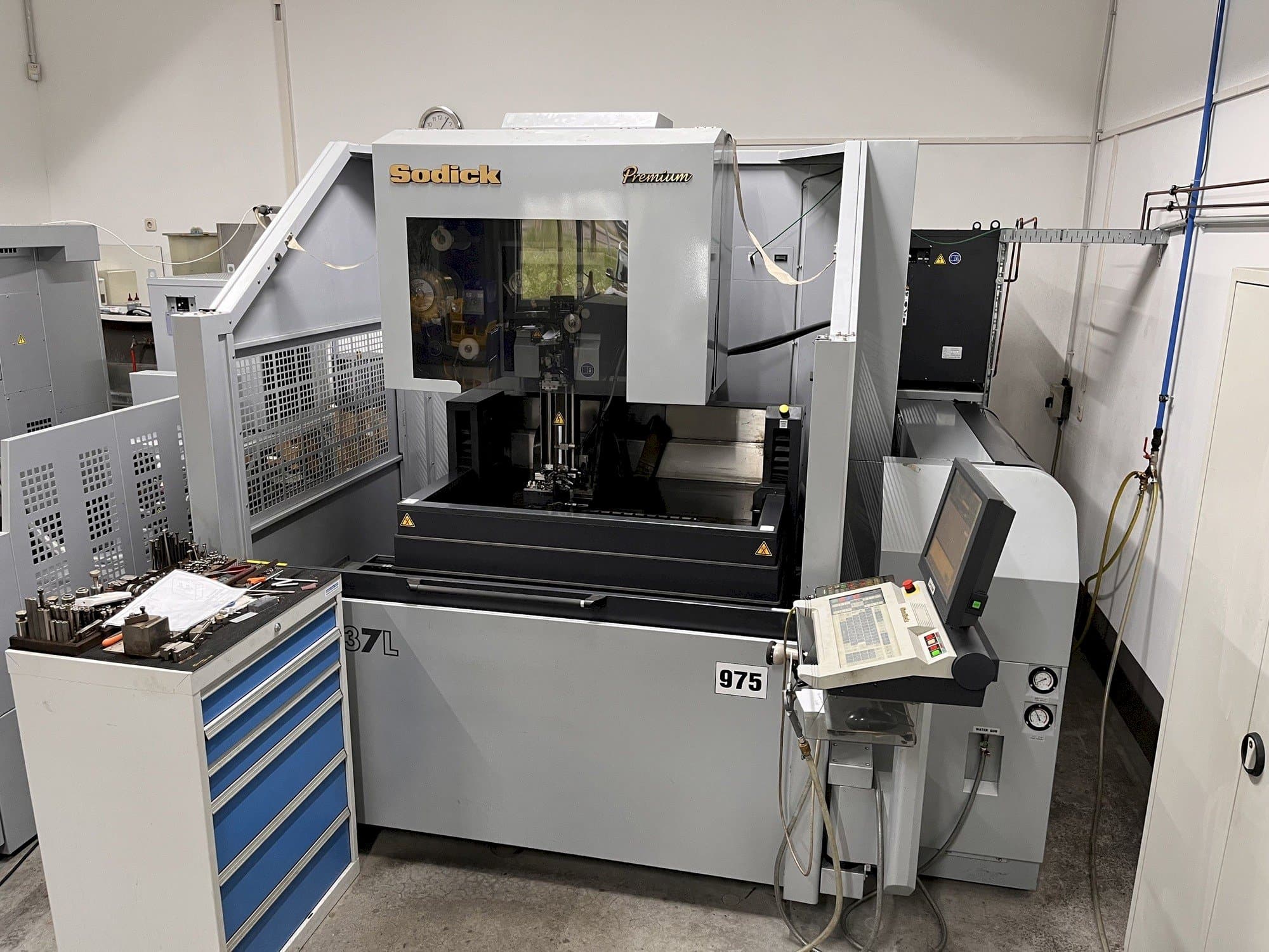 Sodick AQ537L-maskinen framifrån