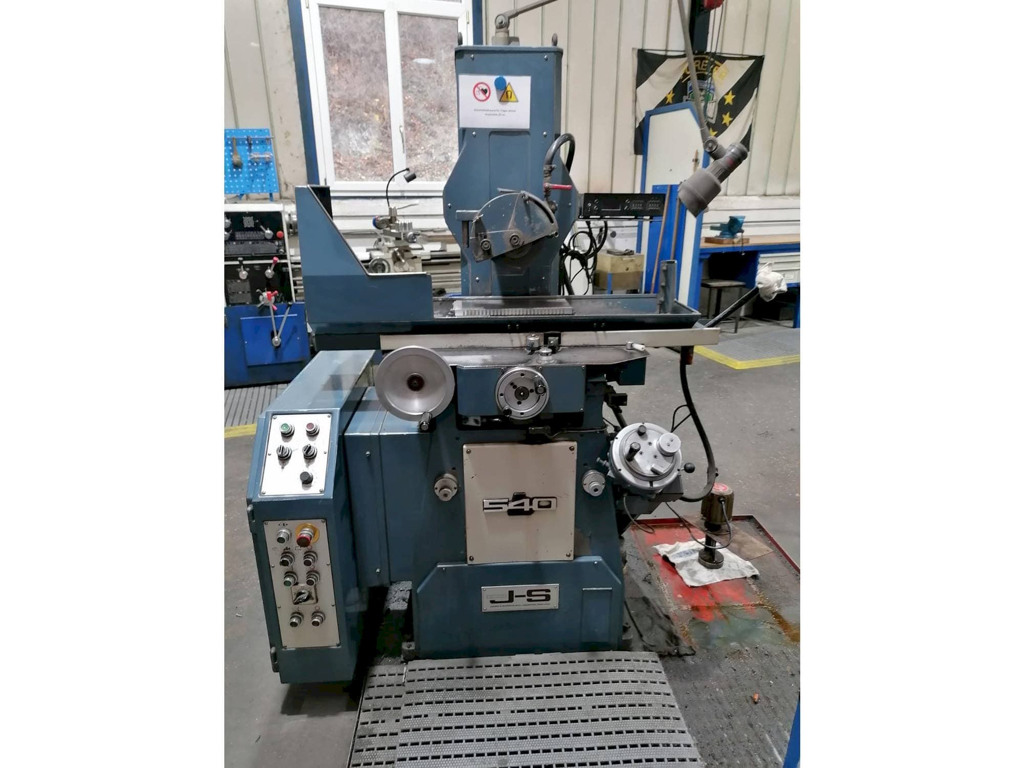 Jones & Shipman 540-maskinen framifrån