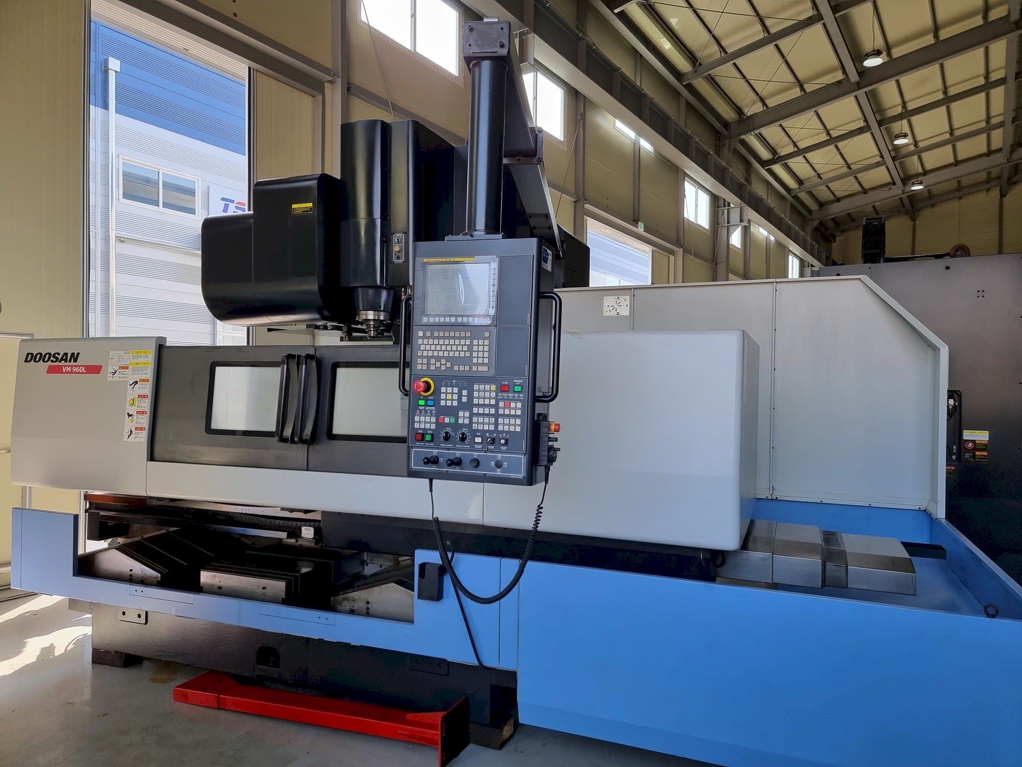 Doosan VM 960L-maskinen framifrån