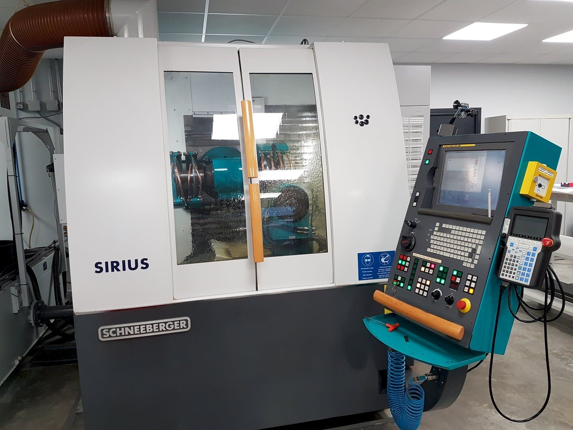 Schneeberger Sirius HPM-maskinen framifrån