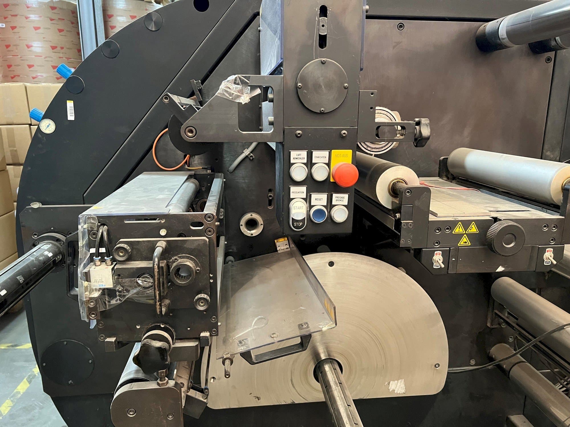 FLEXOR 380B-maskinen framifrån