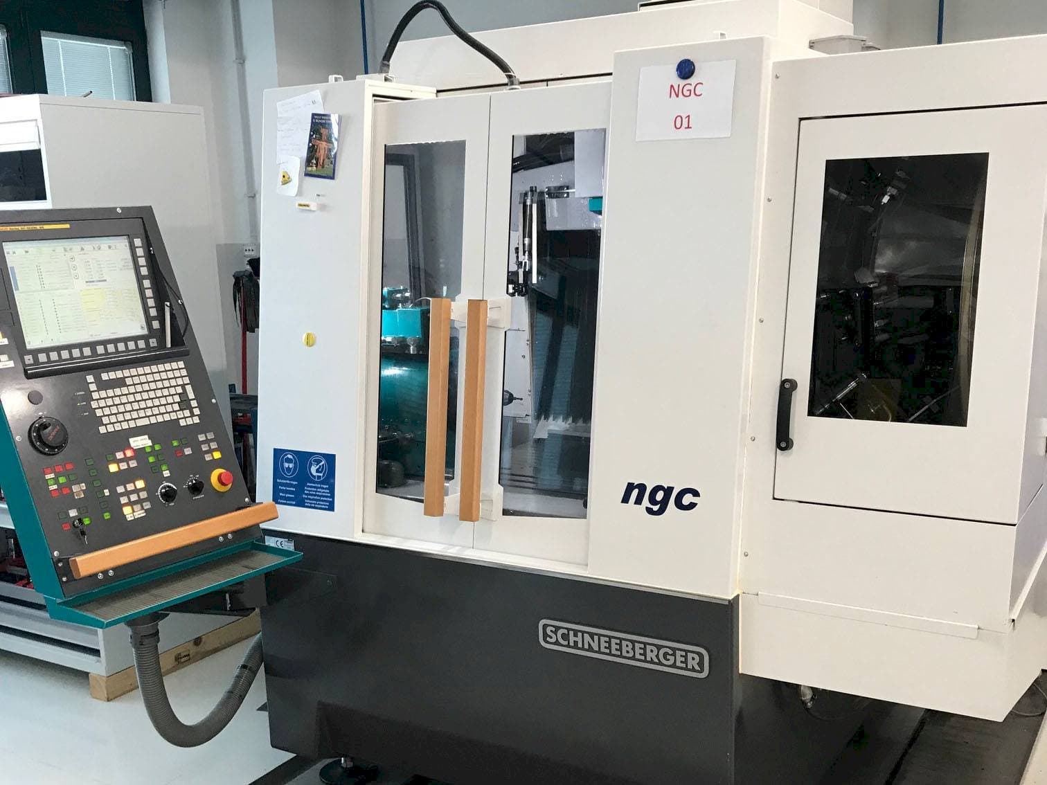 Schneeberger NGC-maskinen framifrån