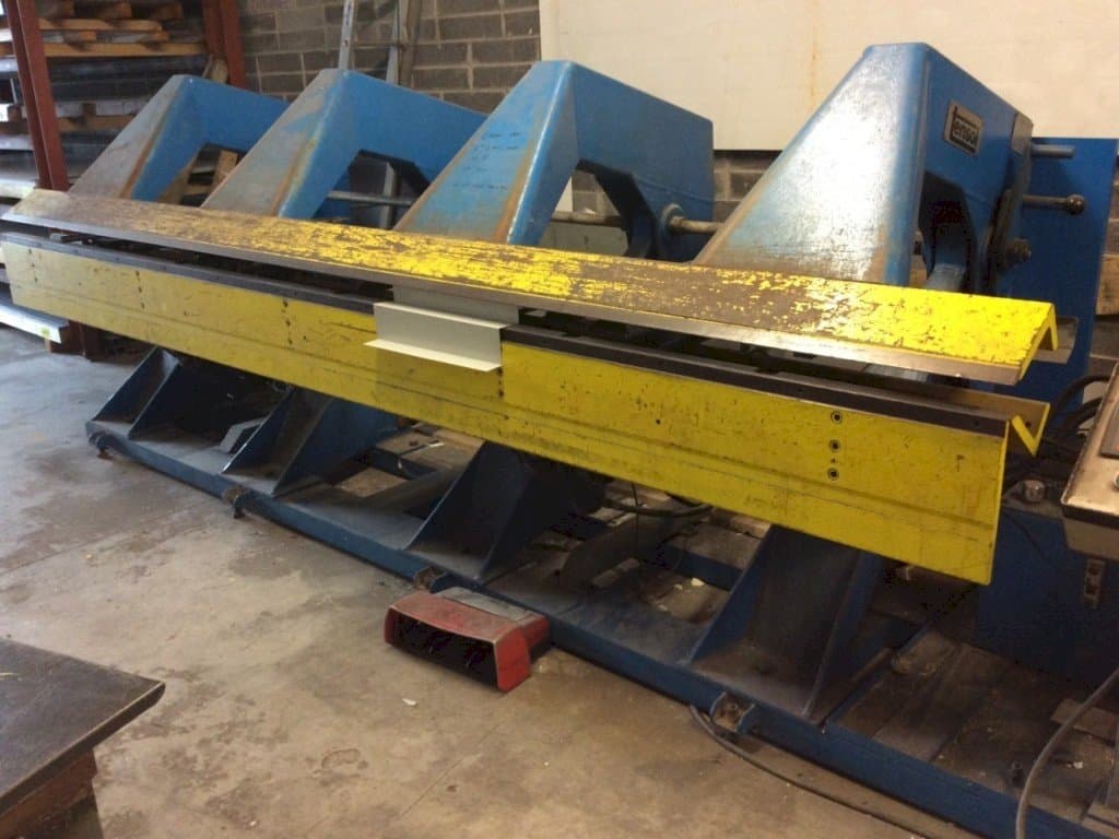 Tensol P200-4-maskinen framifrån