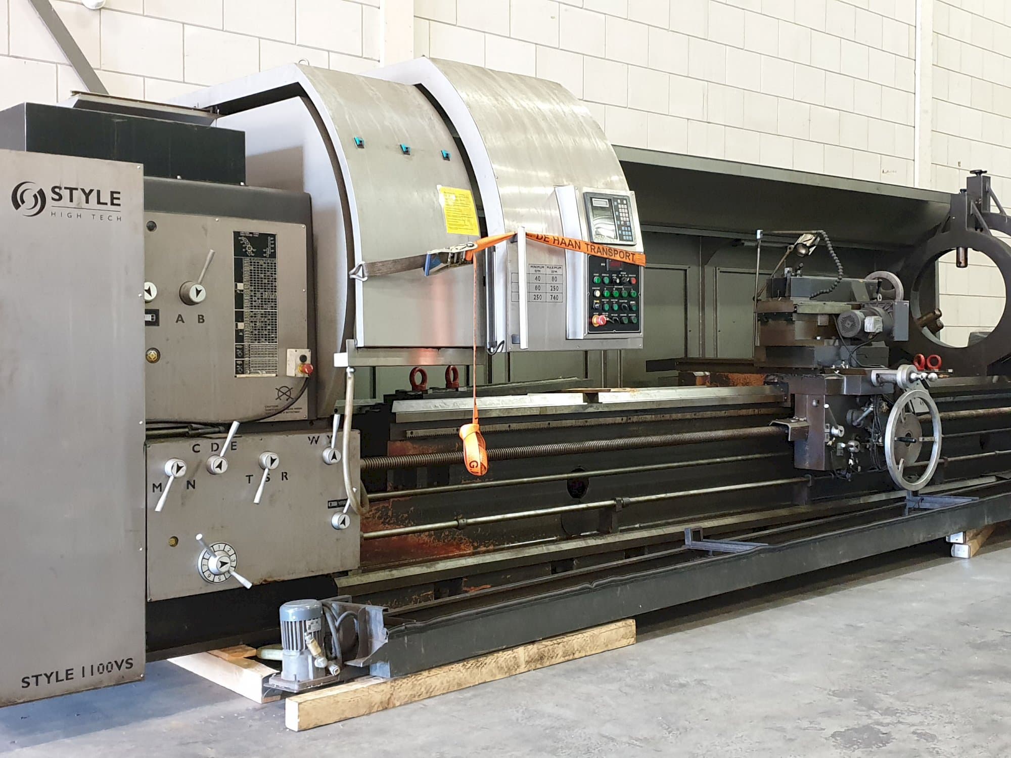 STYLE-maskinen framifrån1100VS