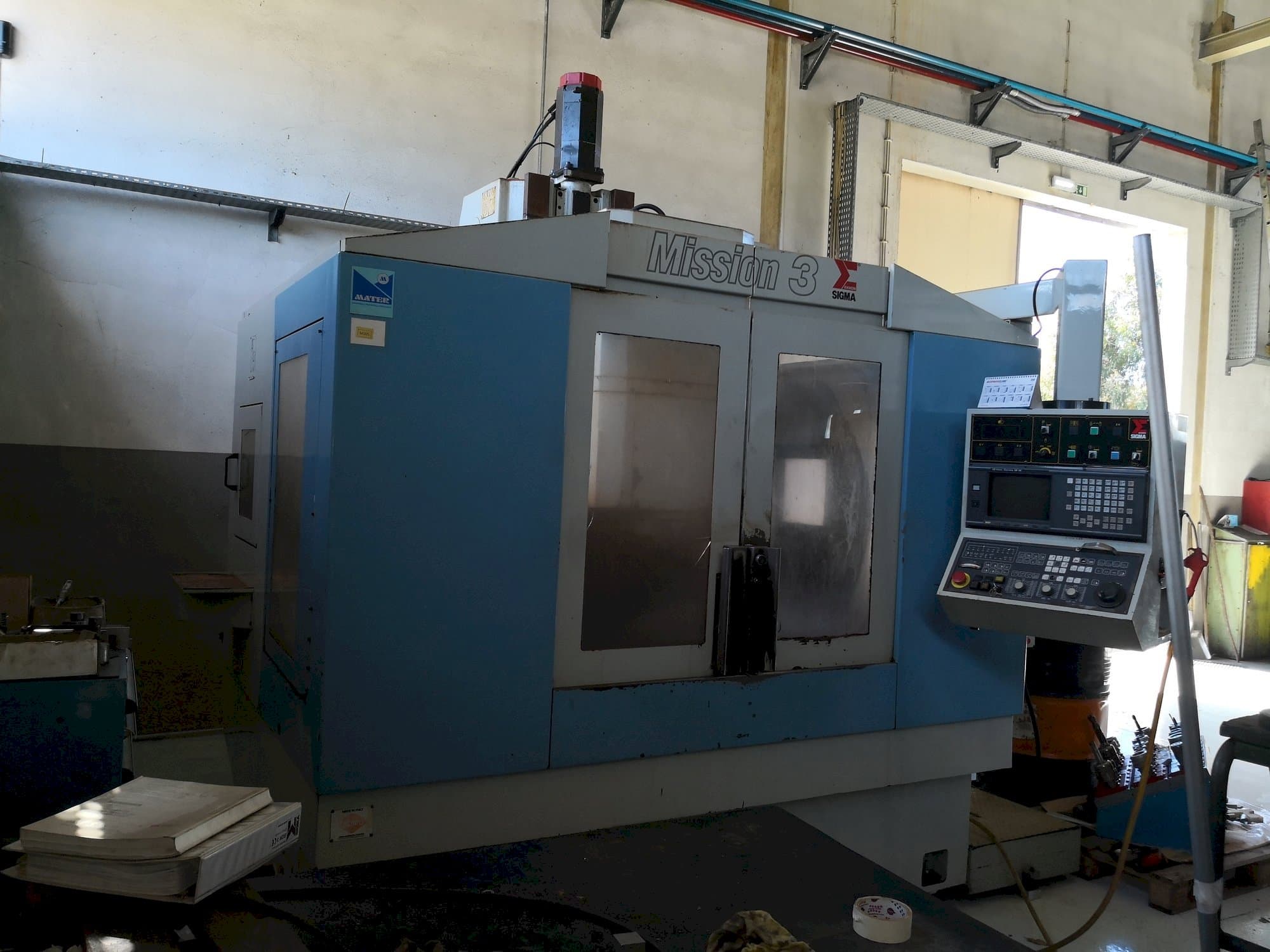 Sigma Mission 3-maskinen framifrån