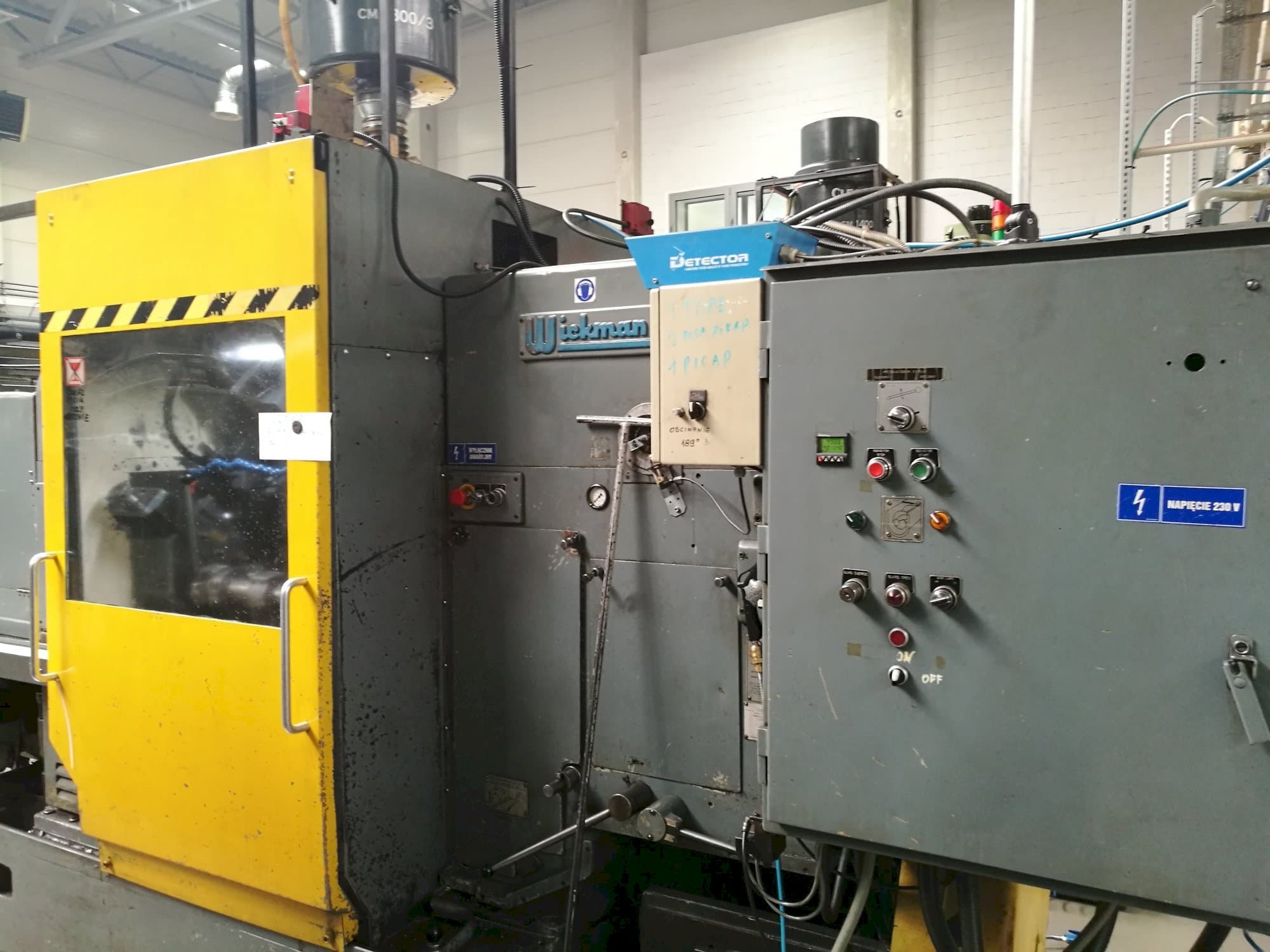 Wickman 2  1/4"-6-maskinen framifrån