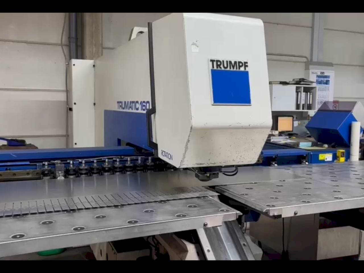 Trumpf Trumatic 160-maskinen framifrån