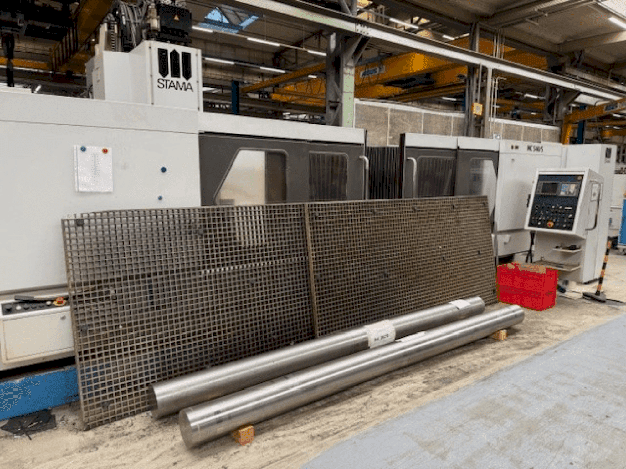 STAMA MC 540-maskinen framifrån
