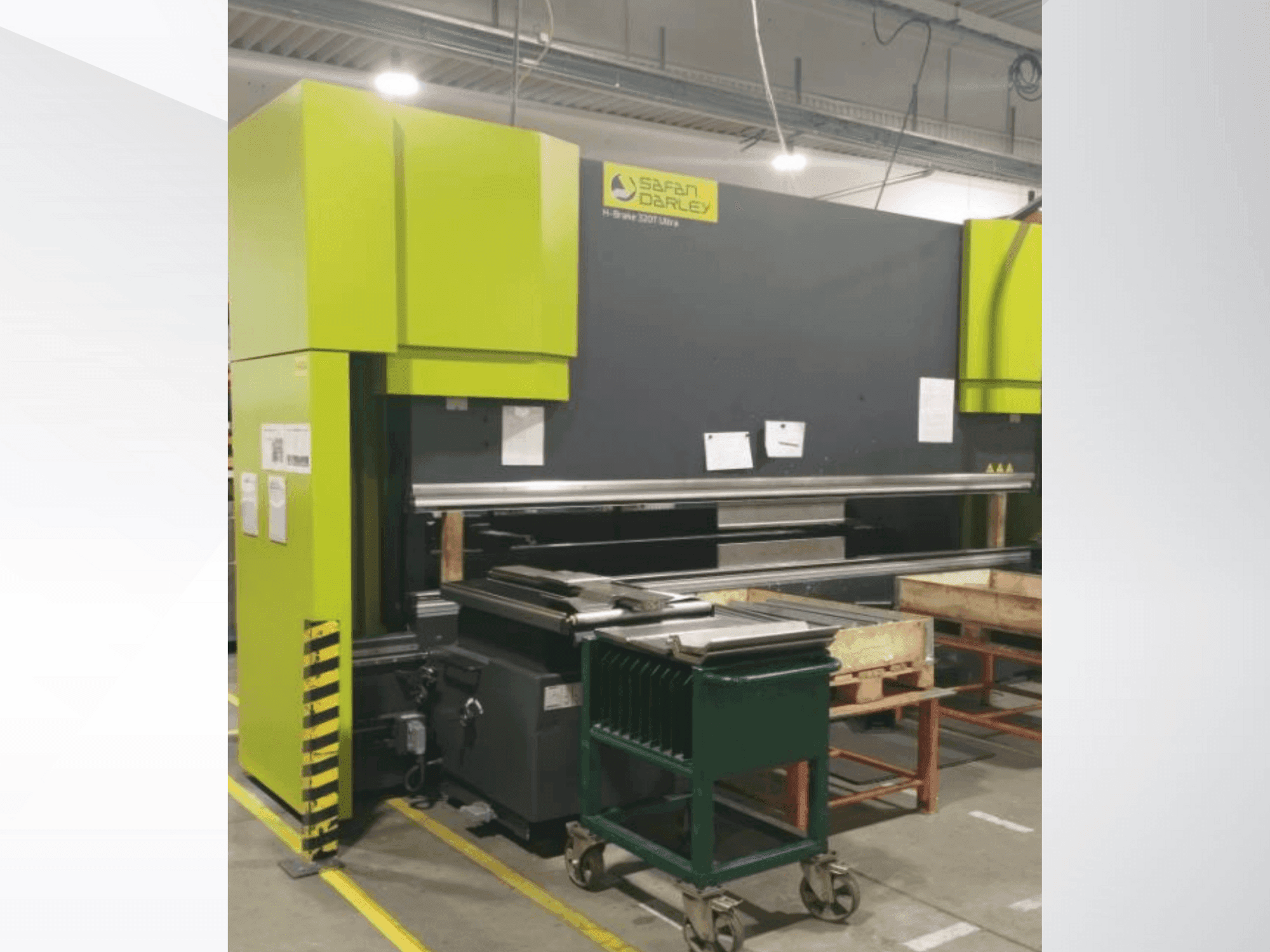 Safan SAFAN DARLEY H-BRAKE 2 320.42/37-maskinen framifrån