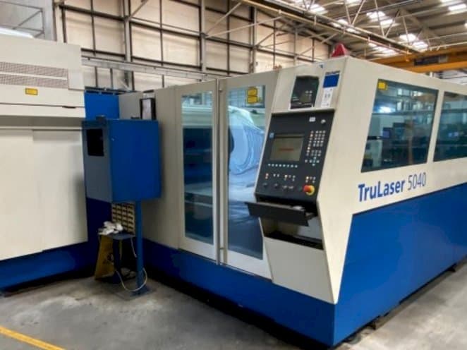 Trumpf TruLaser 5040-maskinen framifrån