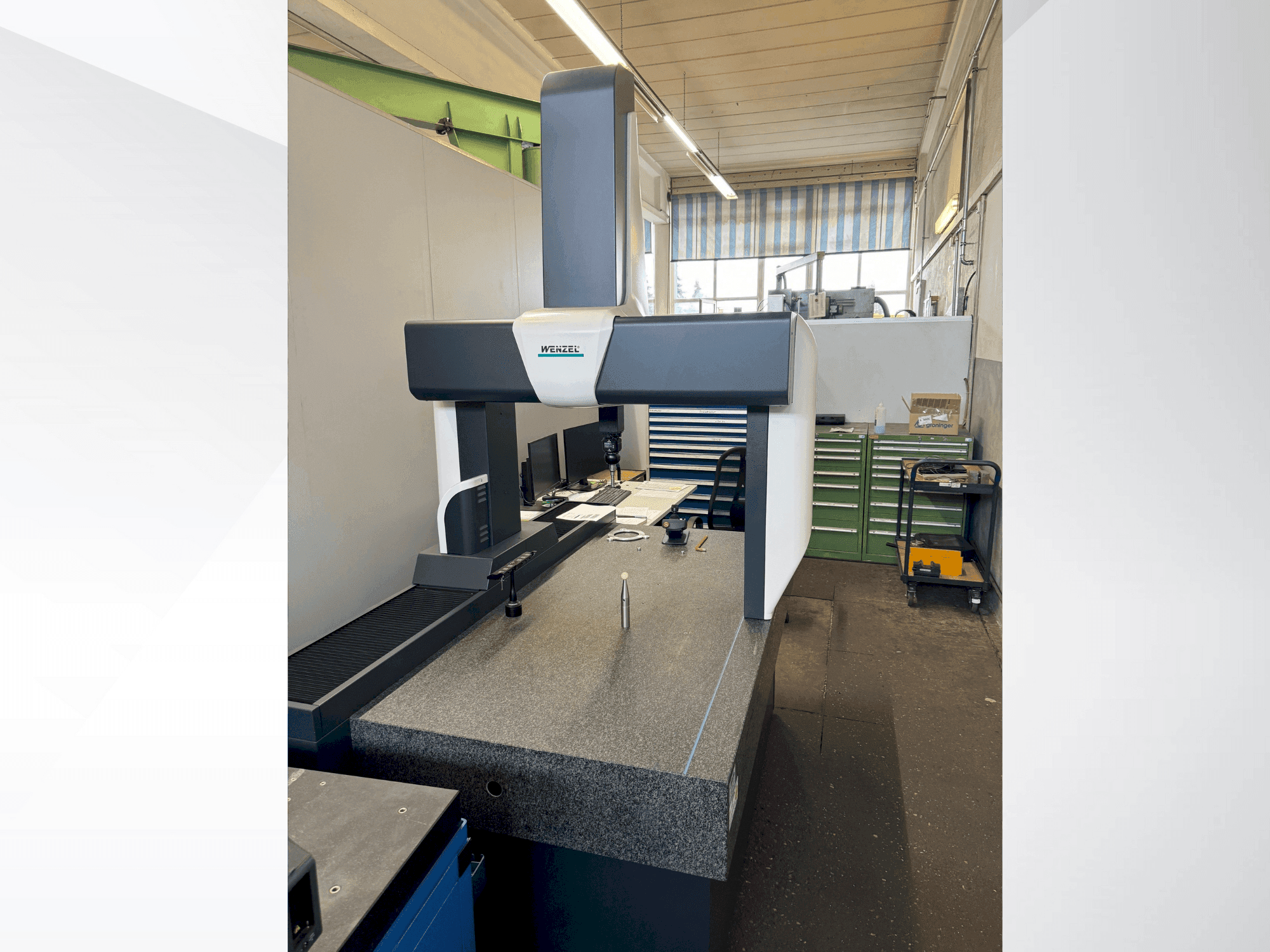 Wenzel LH 65-maskinen framifrån