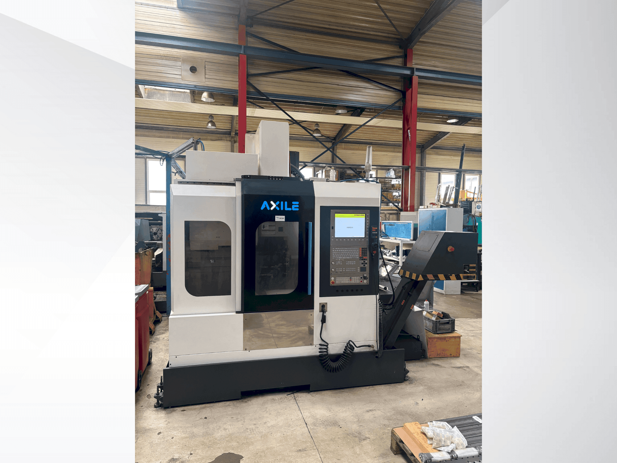 AXILE V4-maskinen framifrån