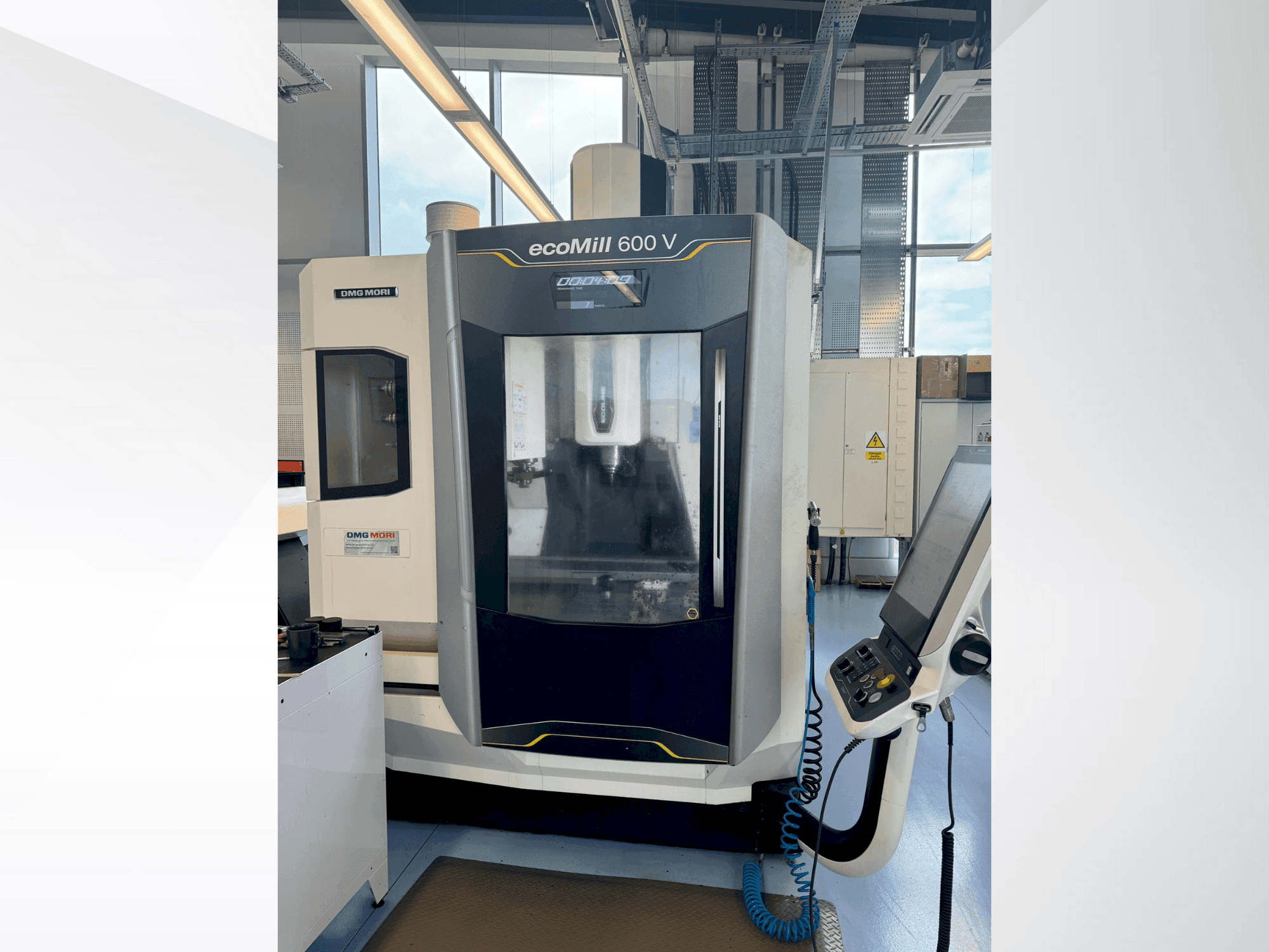 DMG MORI ecoMILL 600V-maskinen framifrån