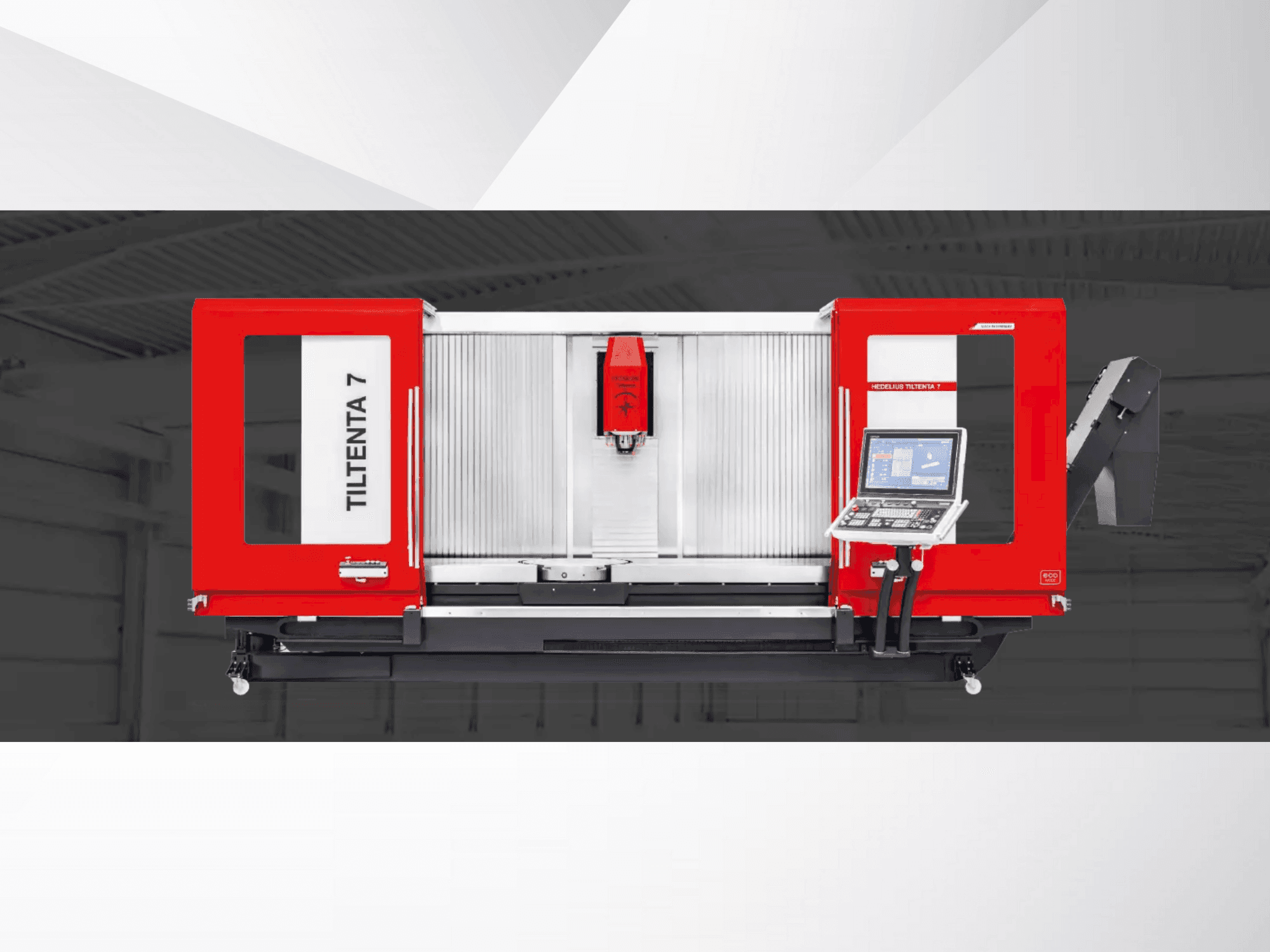 HEDELIUS Tiltenta 7-maskinen framifrån