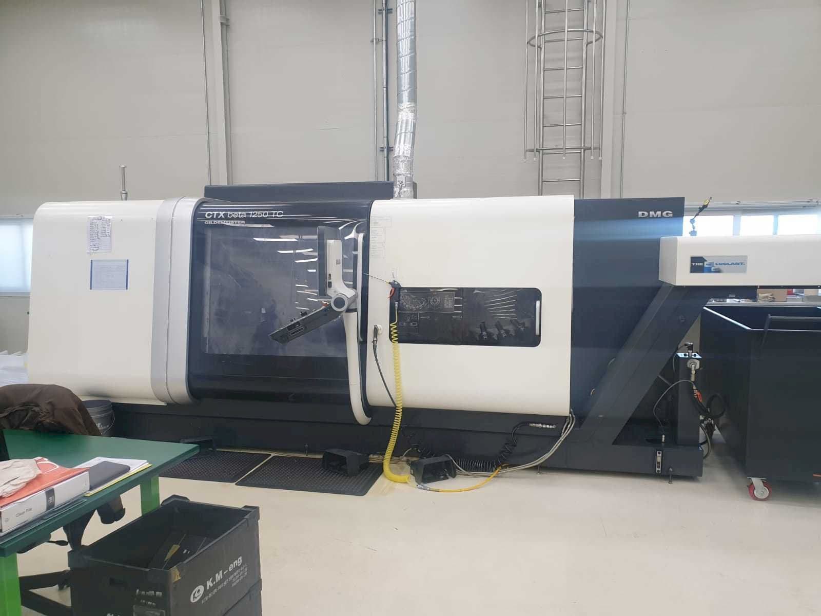 DMG MORI Gildemeister CTX Beta 1250 TC-maskinen framifrån
