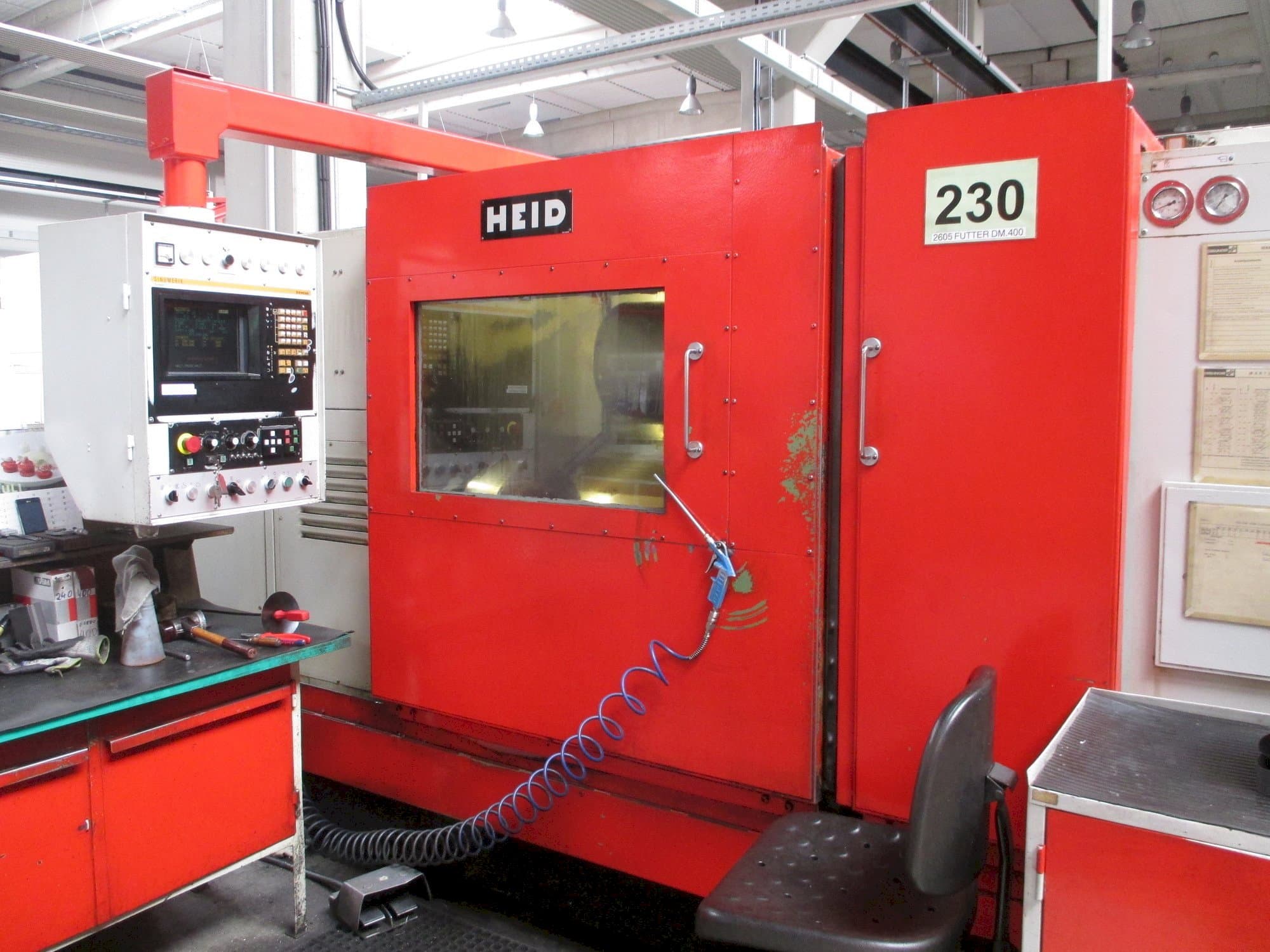 HEID SDM12-NCC-maskinen framifrån