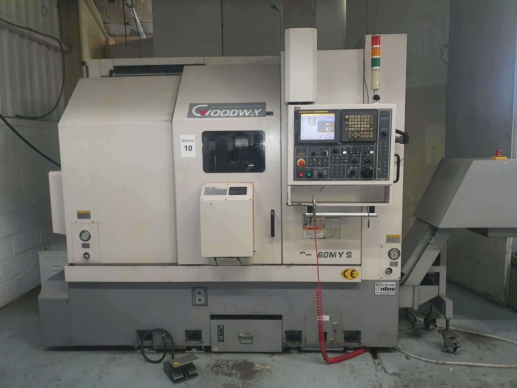 Goodway GS-260MYS-maskinen framifrån