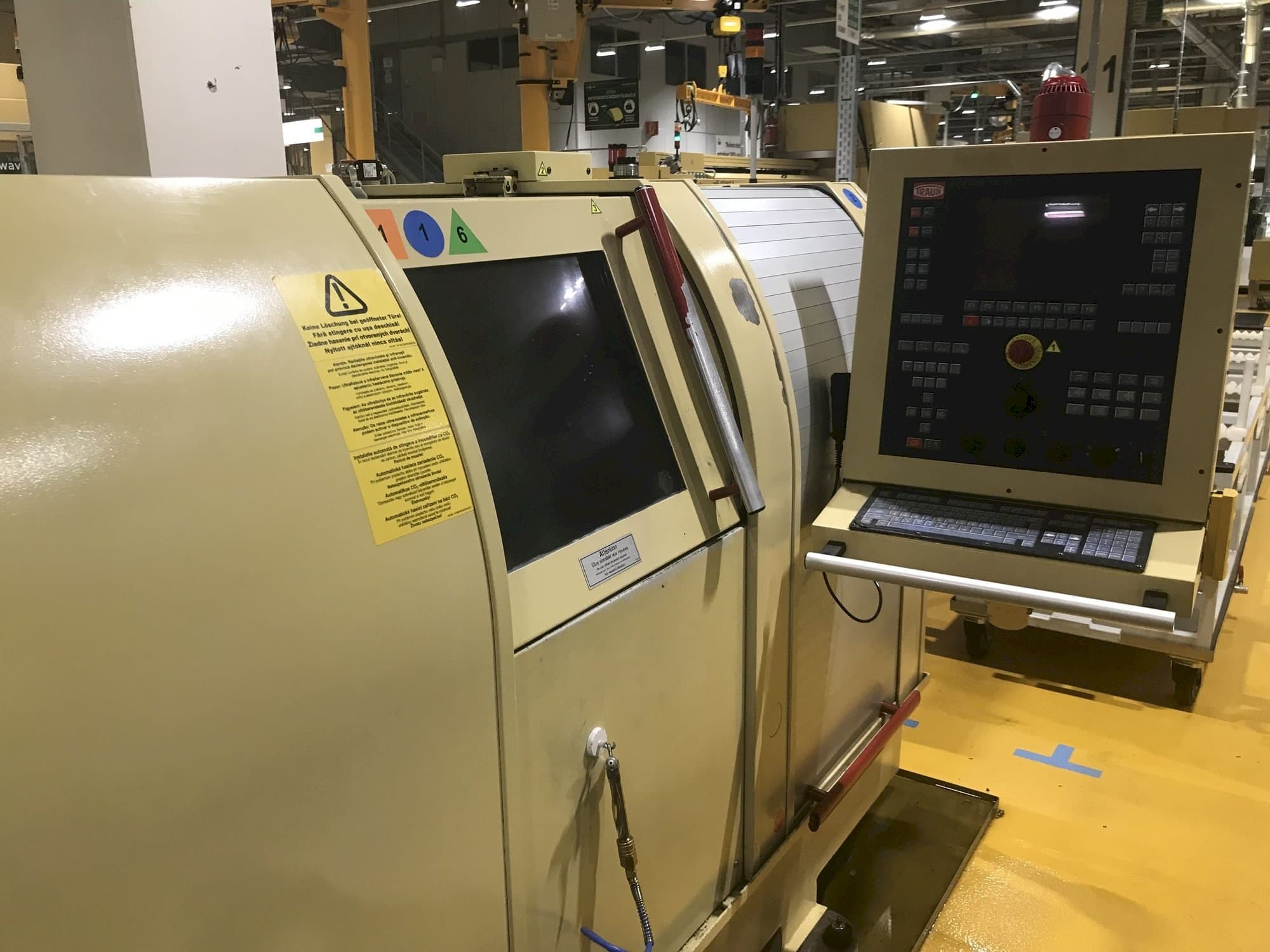 TRAUB TNL 26 K-maskinen framifrån