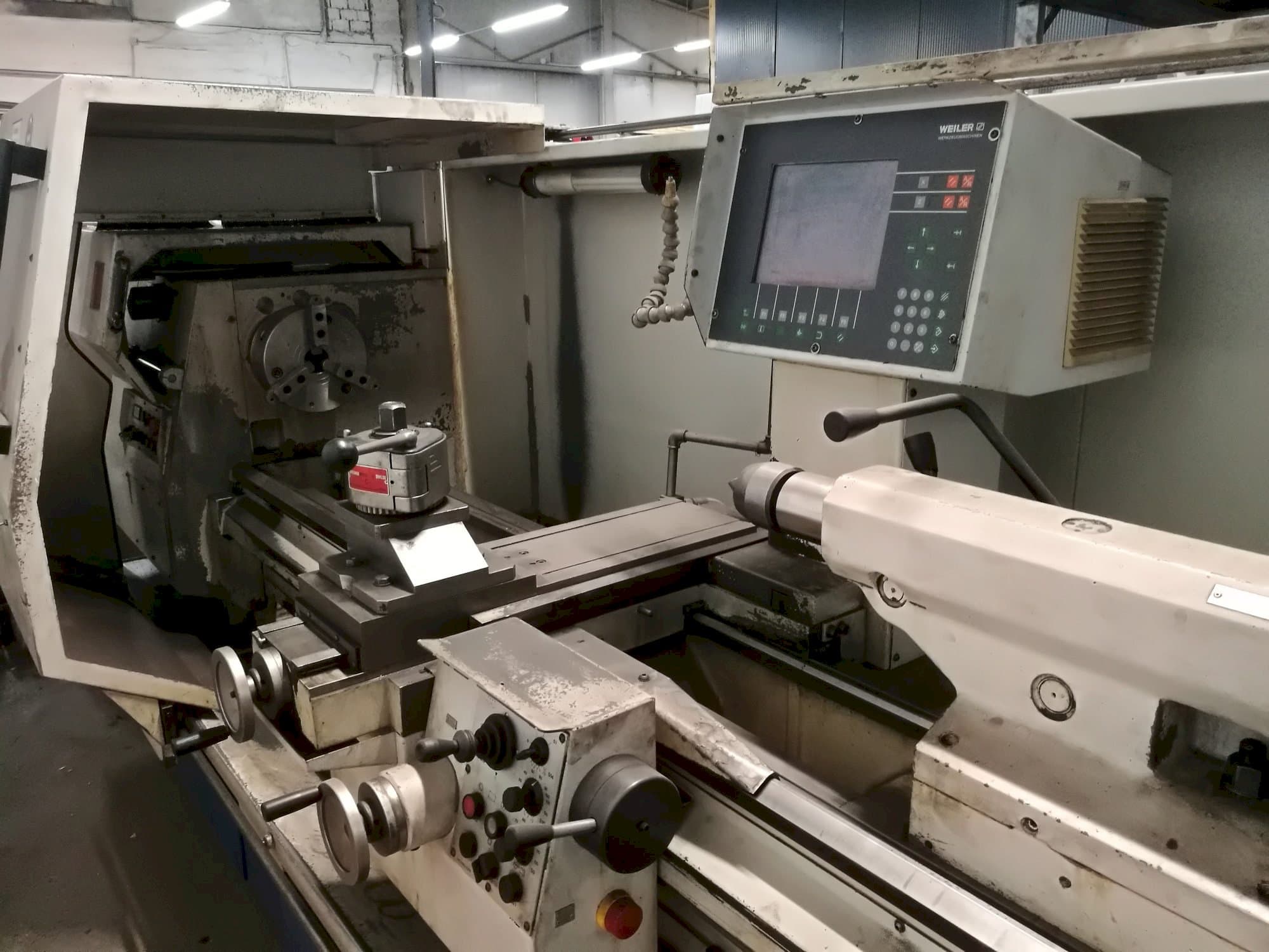 Weiler E50/2-maskinen framifrån