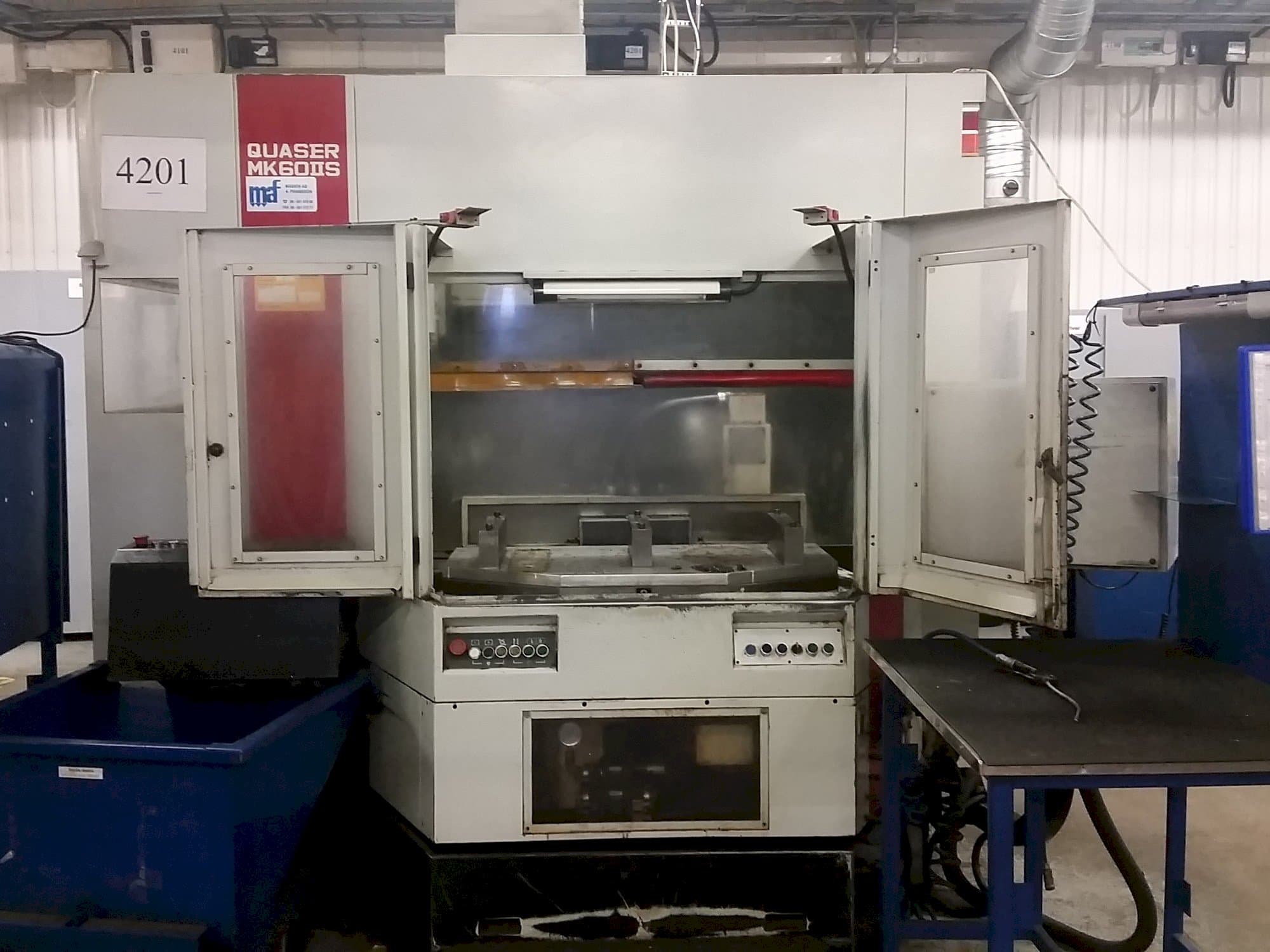 Quaser MK60 IIS-maskinen framifrån