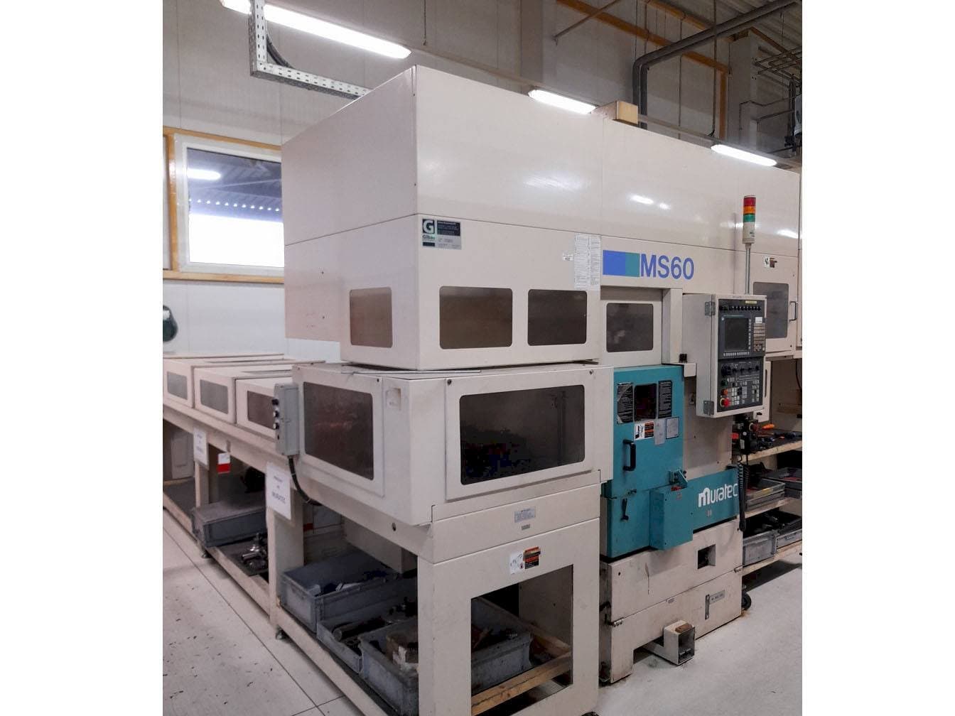 Muratec MS60-maskinen framifrån