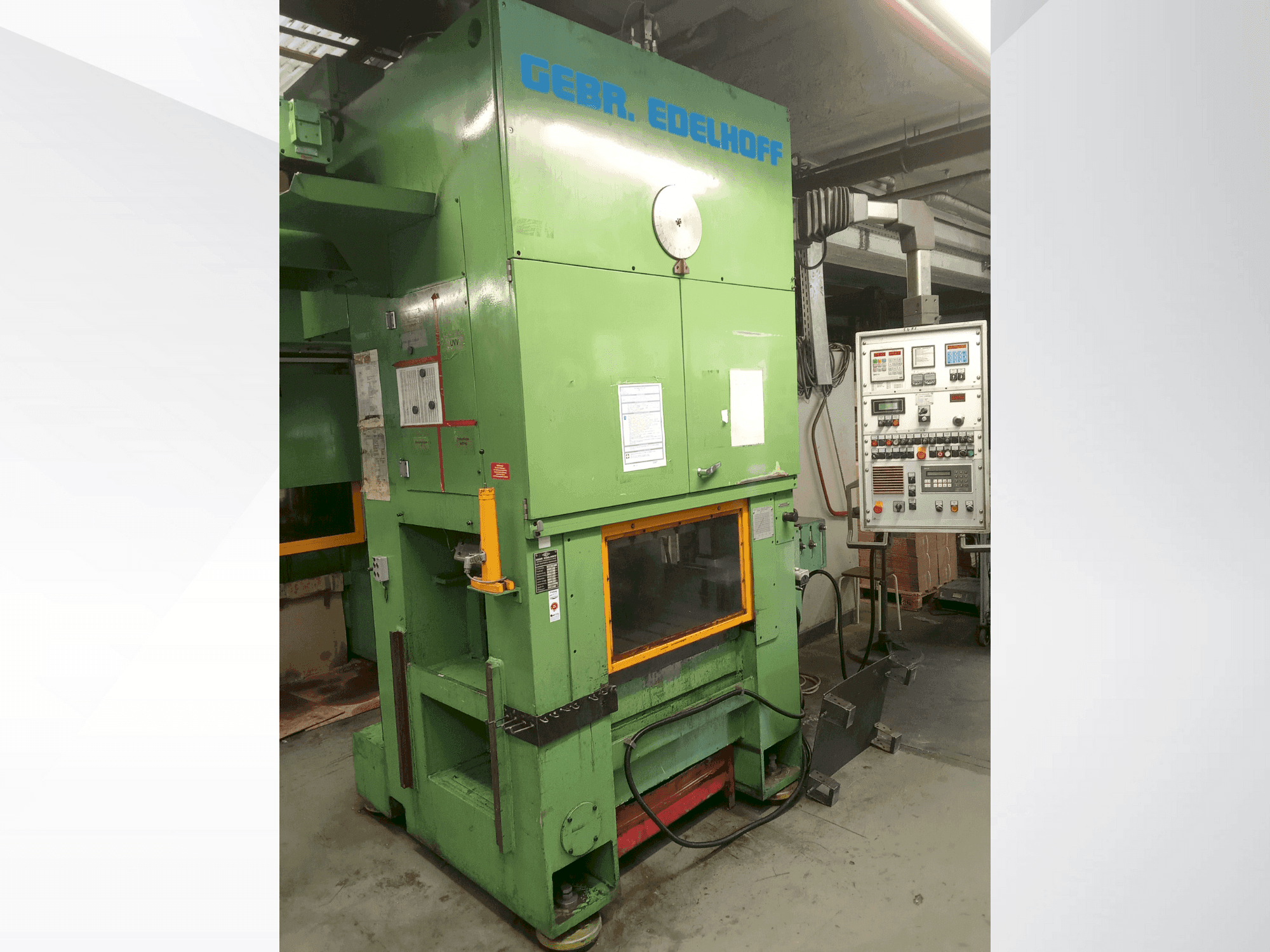 EDELHOFF DARR 1/80-maskinen framifrån