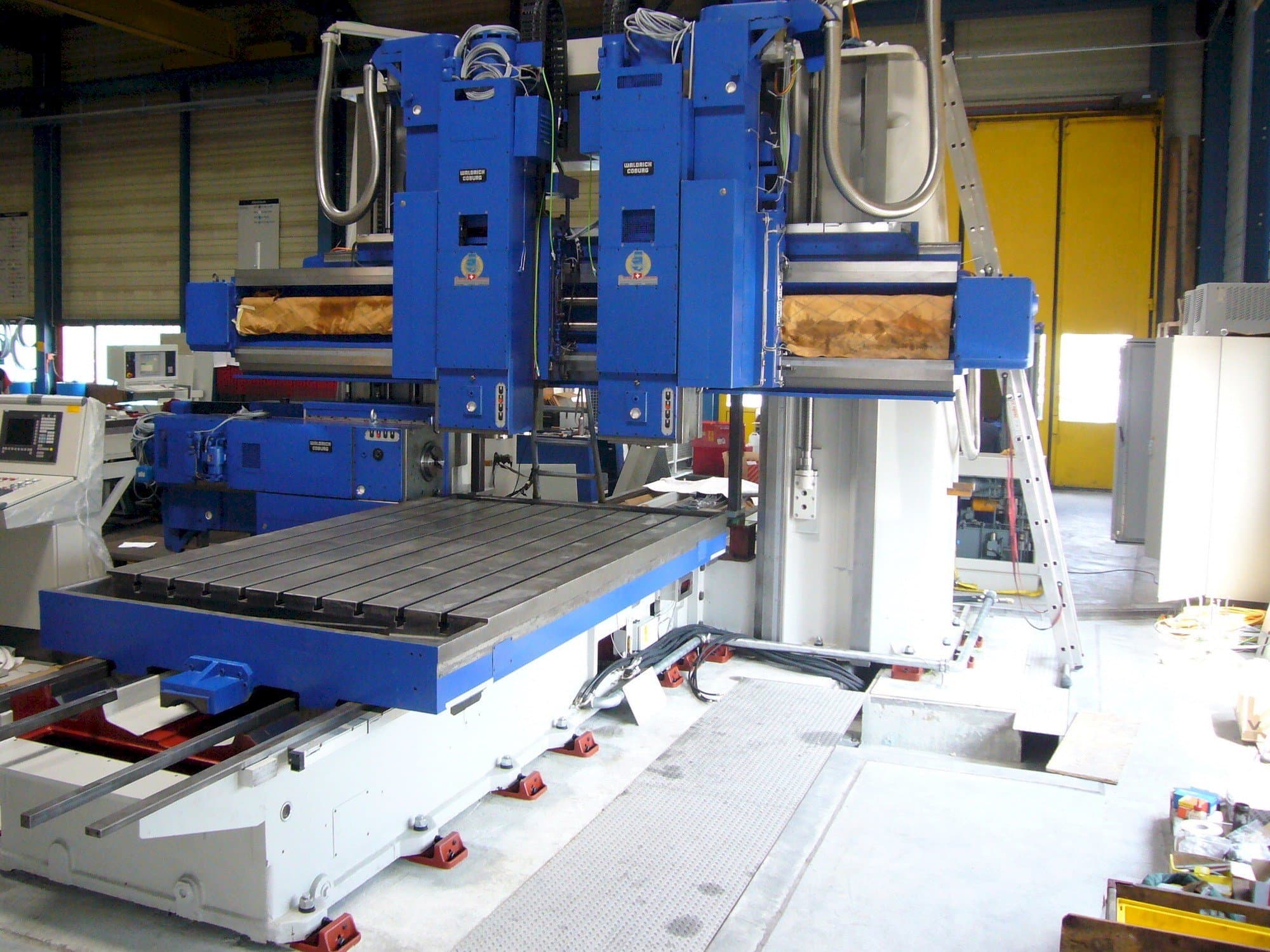 Waldrich Coburg-maskinen framifrån