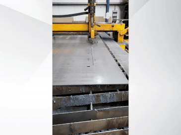 MicroStep SPL-P 4501.25-maskinen framifrån