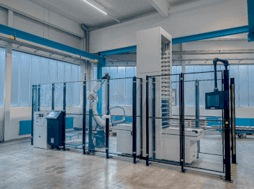 FANUC ARC Mate 120iD/35, M-20iD/35-maskinen framifrån