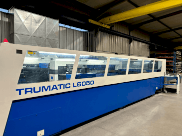 TRUMPF Trumatic L6050-maskinen framifrån