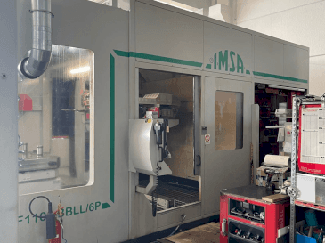 IMSA TIPO MF1100BBLL 6P-maskinen framifrån