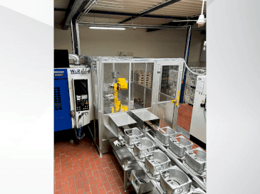 FANUC M710 iC 70-maskinen framifrån