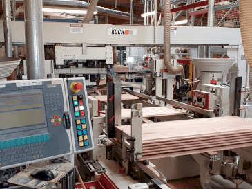 KOCH SBD-60-PTP-maskinen framifrån