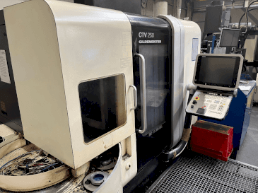 DMG GILDEMEISTER CTV 250-maskinen framifrån