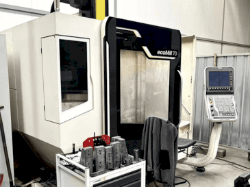 DMG MORI ecoMill 70-maskinen framifrån