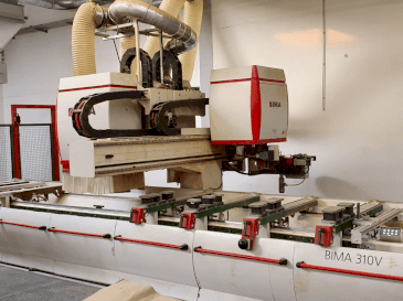 IMA BIMA 310V 120/600-maskinen framifrån
