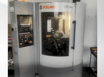 VOLLMER CP 200-maskinen framifrån