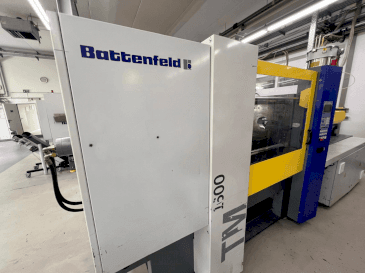 Battenfeld TM 1600/1000-maskinen framifrån