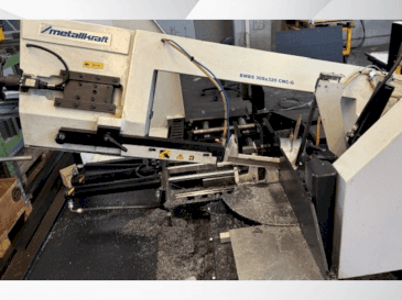 Metallkraft  BMBS 300X320-maskinen framifrån