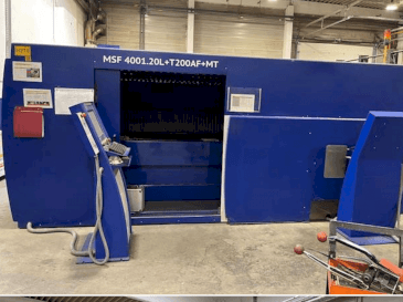 MicroStep Fiber MSF 4001.20L-maskinen framifrån