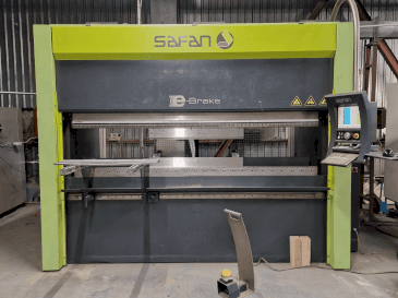 Safan E-Brake 80-2550-Ts3 Cnc-maskinen framifrån