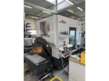 HAAS UMC-500SS-maskinen framifrån