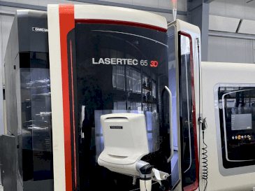 DMG MORI LASERTEC 65 3D Hybrid-maskinen framifrån