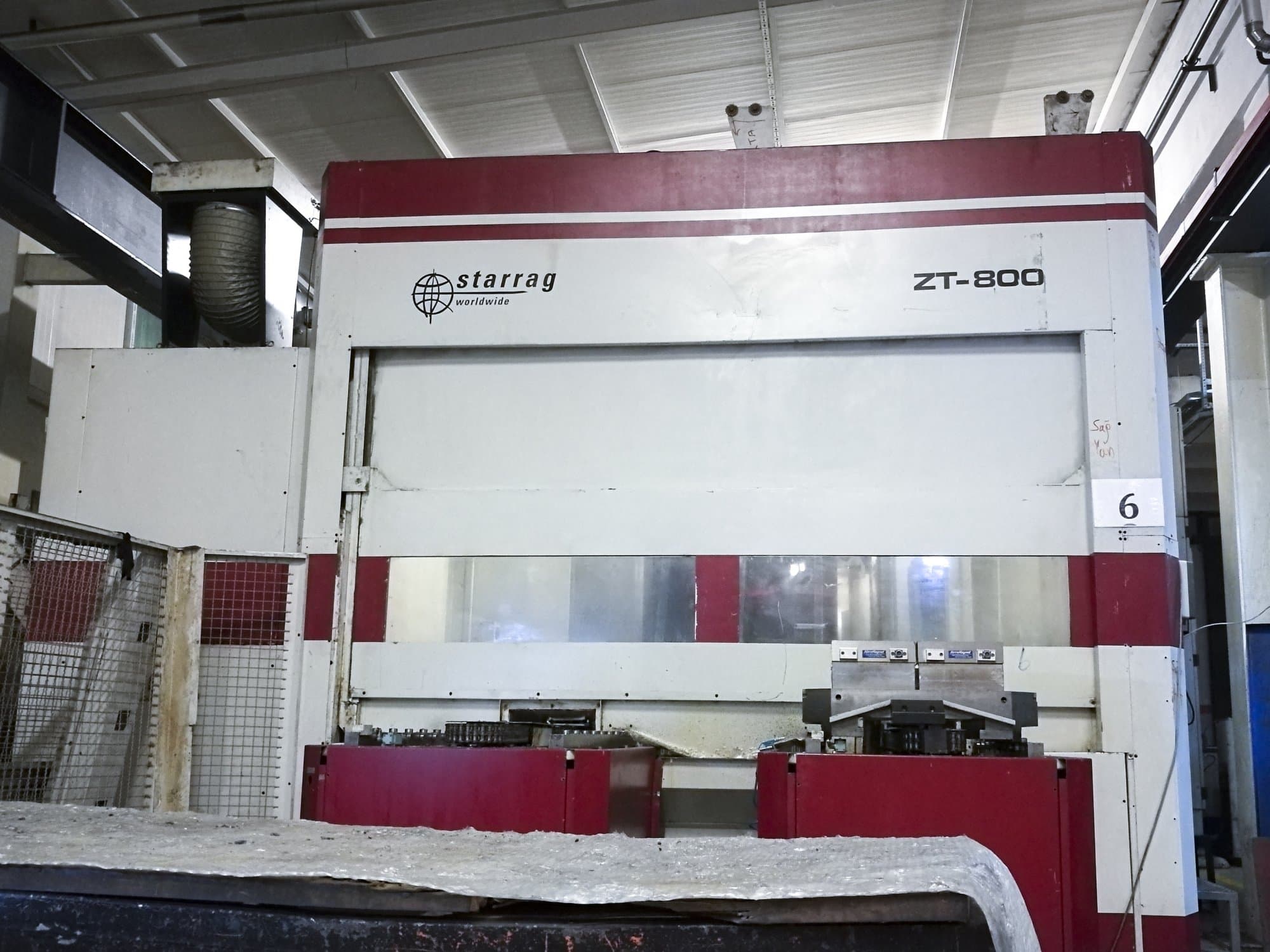 Starrag-maskinen framifrånZT 800/130
