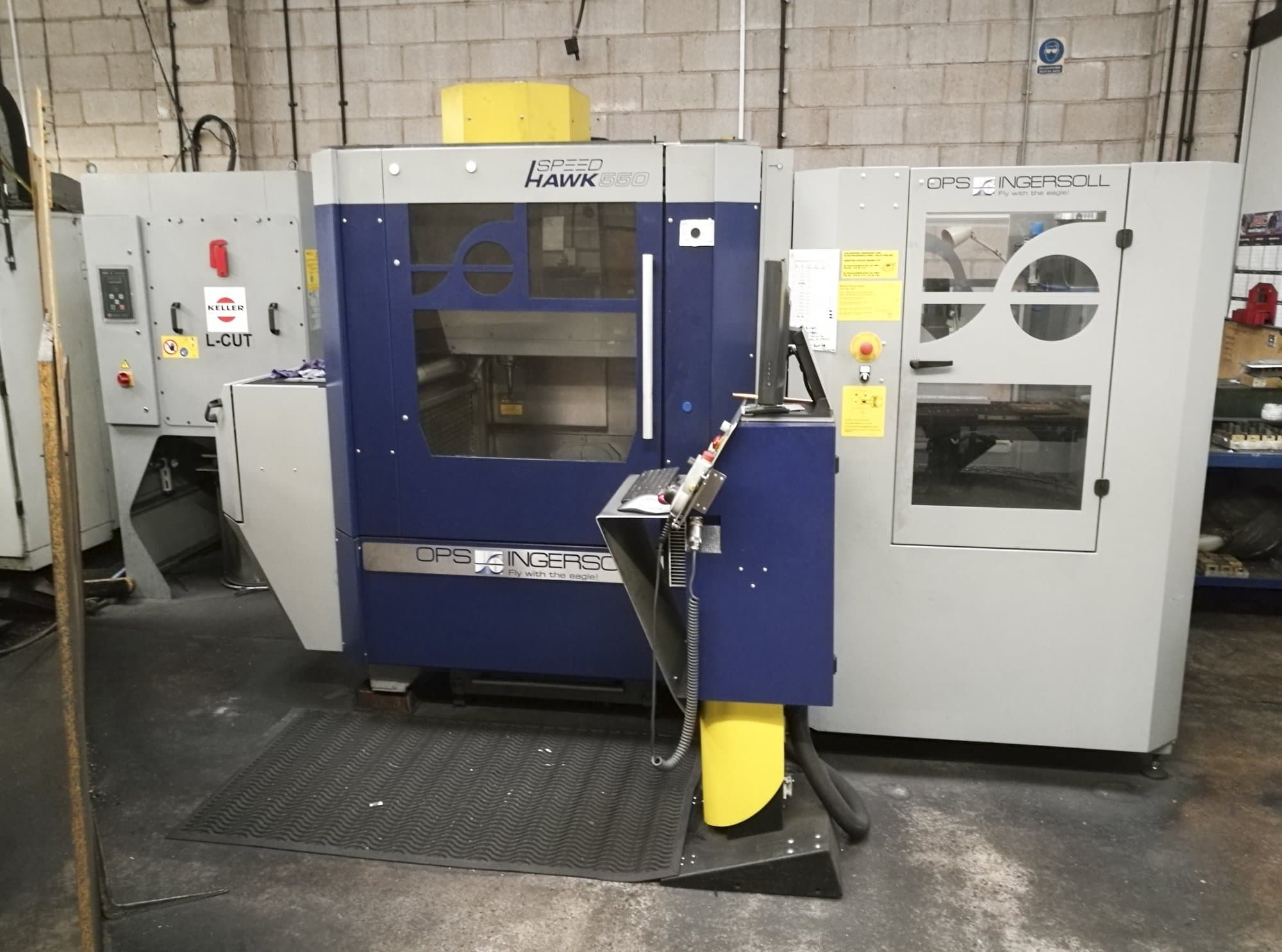 OPS-INGERSOLL-maskinen framifrånSpeed Hawk 550