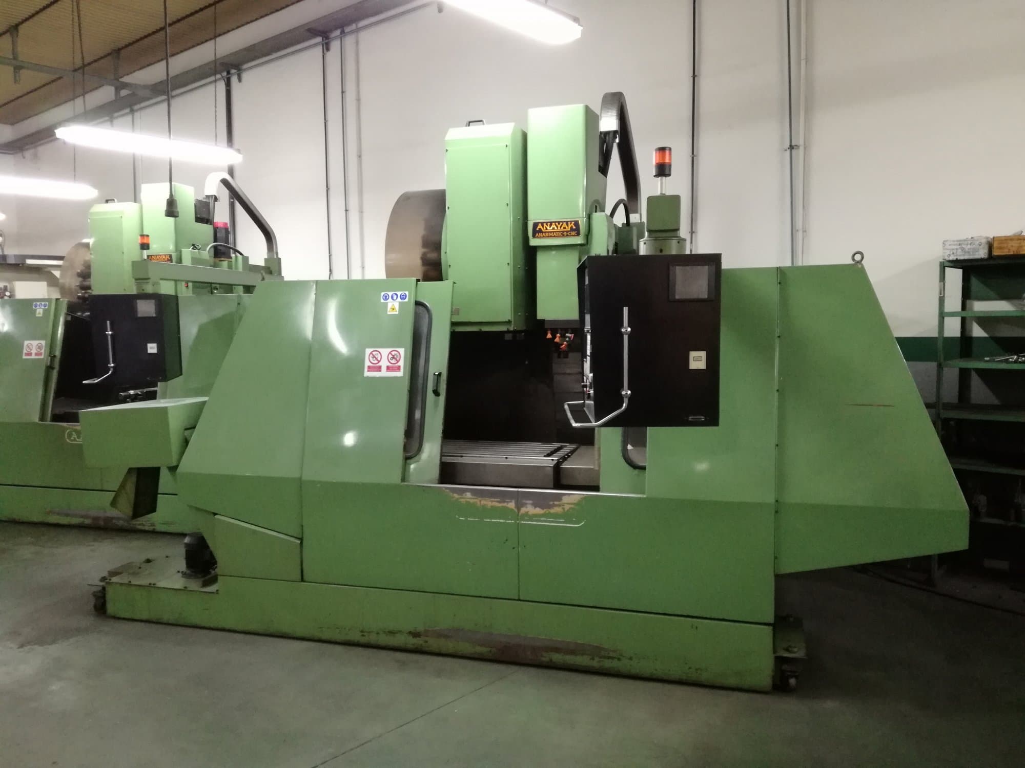 ANAYAK-maskinen framifrånANAKMATIC 9