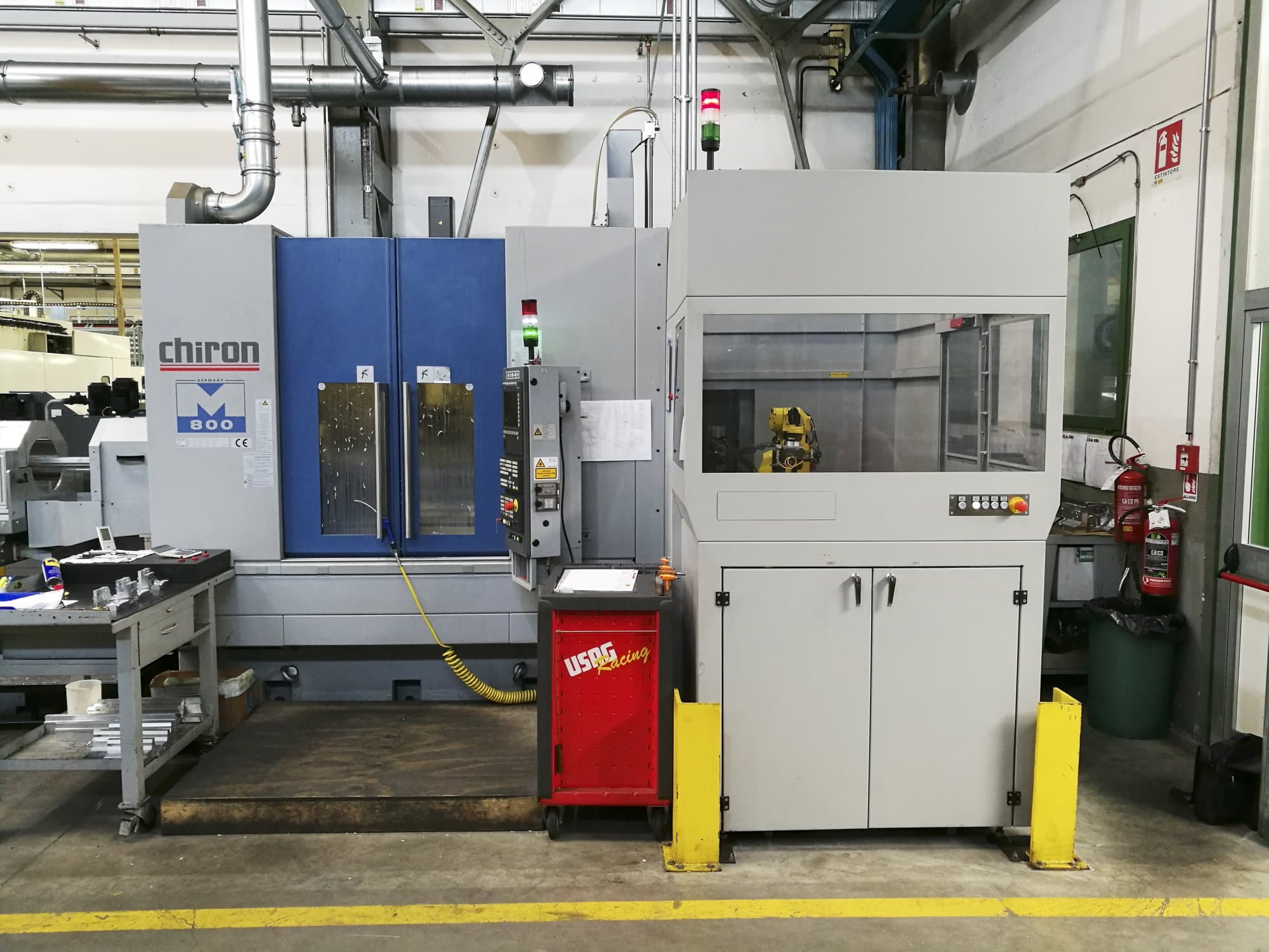 Chiron-maskinen framifrånMill-800 FA