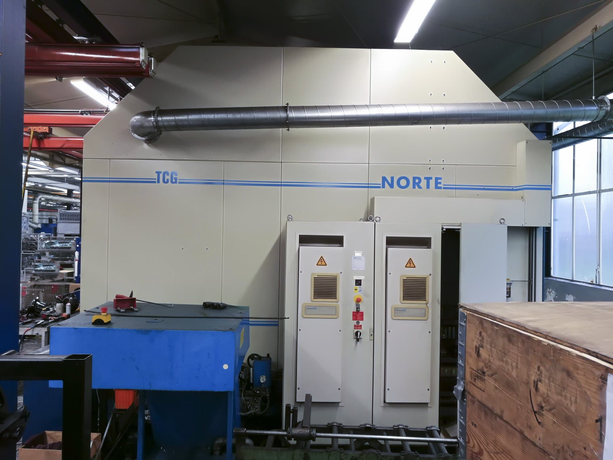 NORTE-maskinen framifrånVHS 630