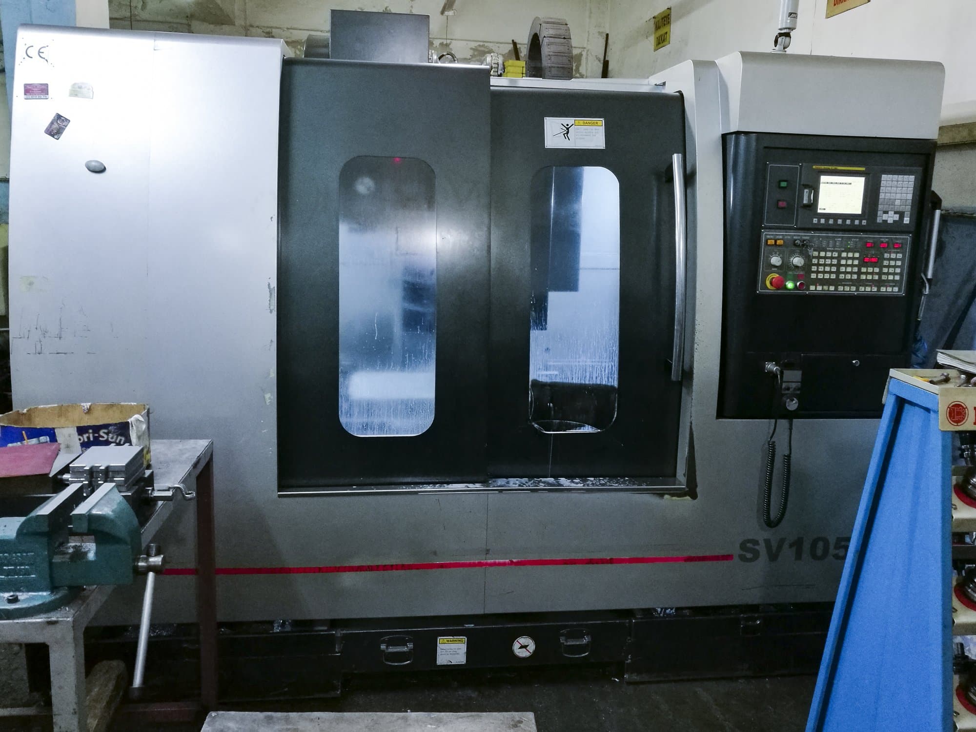 Pinnacle-maskinen framifrånSV105