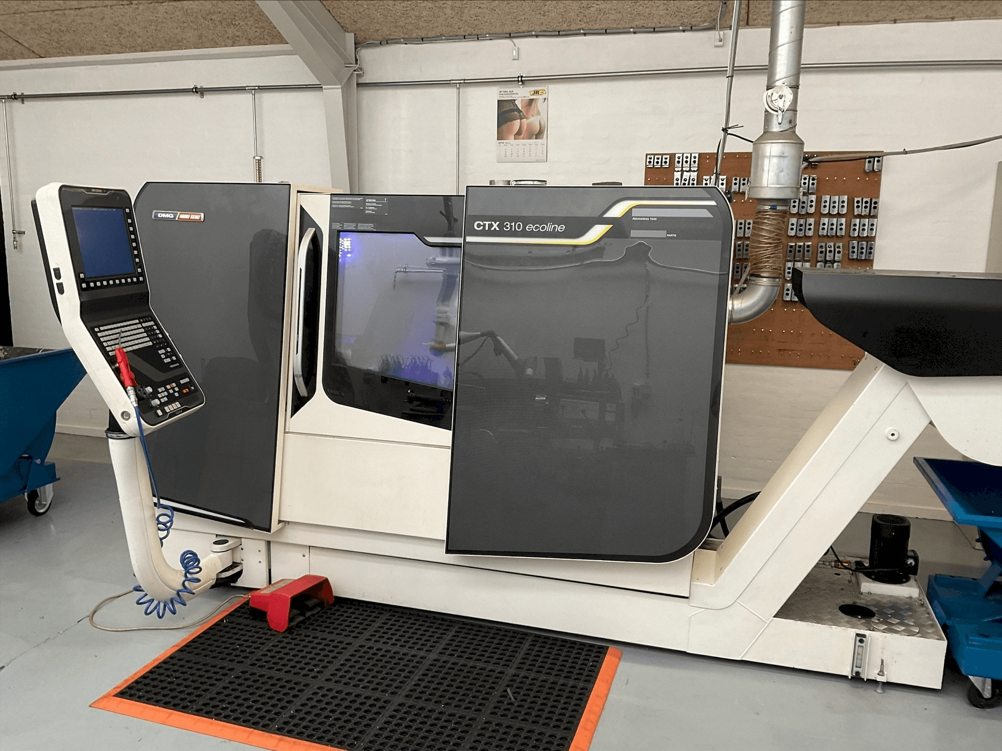 DMG MORI CTX 310 ecoline-maskinen framifrån